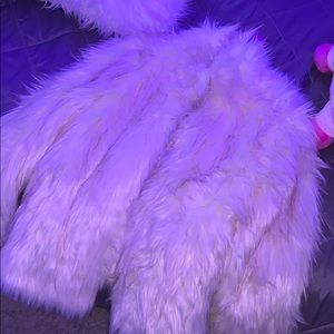 Fur jacket from Fashion Nova